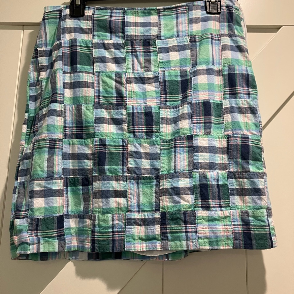 Talbots plaid mini skirt